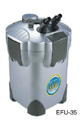 JBJ EFU-35 Reaction 4-Stage Canister Filter & UV Sterilizer