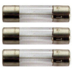 Glass Fuse 3pk - Fits 1/4-1/3HP Arctica Chiller